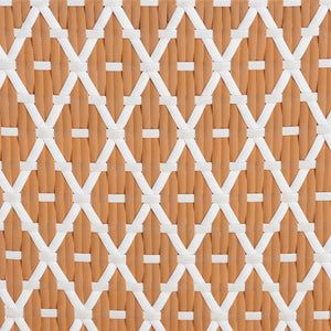 Baxton Studio Bali Mattie Rattan Counter Stool — Handwoven Boho Coastal Bar Seating With Backrest & Footrest Natural Brown/Beige/White Mattie-Rattan-Beige/White-No Arm-CS