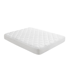 English Elm Overfilled Deep Pocket Mattress Pad Twin - Cooling Nylon Jersey, Silky Feel, Noiseless, Oeko‑Tex Certified, Deep 18" Fit White 17.72 L x 15.94 W x 6.89 H B035P268149