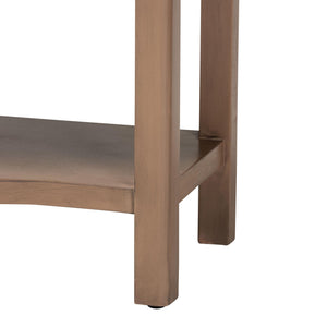 Baxton Studio Bali & Pari Kelila Java Hardwood Console Table with Two Drawers for Entryway or Hallway Kelila-Antq Brown-Wooden-2DRW-Console Table