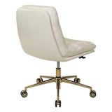 OSP Home Furnishings Legacy Office Chair Cream