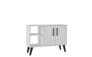 Manhattan Comfort Amsterdam Mid-Century Modern Sideboard White 147AMC205