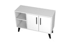 Manhattan Comfort Amsterdam Mid-Century Modern Sideboard White 147AMC205