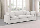 Indulge Cream Velvet Modular Sofa 147Cream-S105 Meridian Furniture