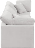 Indulge Cream Velvet Modular Sofa 147Cream-S105 Meridian Furniture