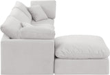 Indulge Cream Velvet Modular Sectional 147Cream-Sec4A Meridian Furniture