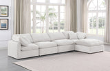 Indulge Cream Velvet Modular Sectional 147Cream-Sec5A Meridian Furniture