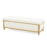 Christopher Knight Home® - Noble House - - Osgood White Storage Ottoman