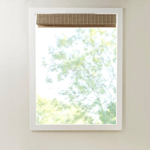 English Elm Bamboo Light Filtering Roman Shade 64"L - Eco-Friendly Natural Window Treatment For Privacy & Style B035129688