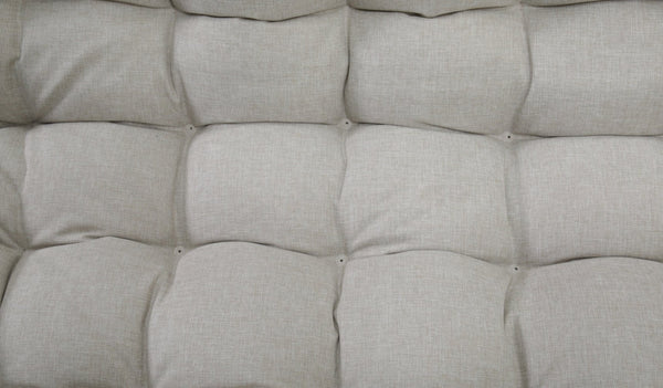 English Elm Patio Wicker Gliding Loveseat with Thick Cushions All Weather Pe Rattan Garden Bench W3990P415261