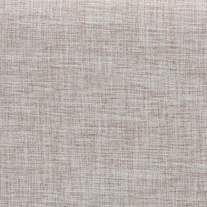Baxton Studio Baxton Ronelyn Platform Bed Frame With Pleated Skirt And Upholstered Panel Headboard, Low-Profile Modern Design Queen BBT61383-Beige-H1217-3-Queen