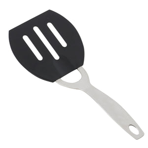 Lenox Stratford Flexible Turner with Stainless Core for Nonstick Pans and Everyday Cooking Tasks Nylon Wide Slotted Turner 14834