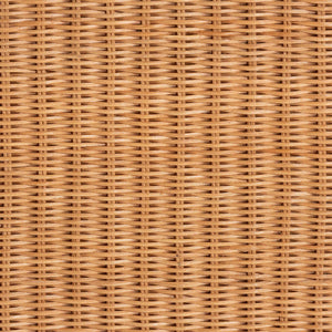Baxton Studio Bali & Pari Handwoven Rattan Penguin Sculptural Side Table with Mahogany Frame Penguin-Natural Rattan-ET