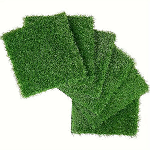 English Elm New Interlocking Polypropylene Patio Floor Tiles 44 Piece Set for Balcony Poolside Use W3022P251833