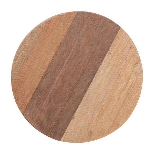 Baxton Studio Bali & Pari Sayen Solid Acacia Wood Sculptural Tripod Accent Stool for Modern Living Sayen-Natural-Stool