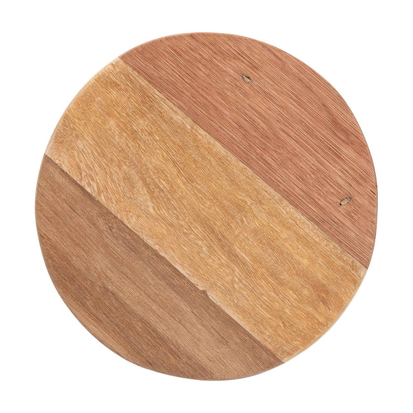 Baxton Studio Bali & Pari Sihu Solid Acacia Wood Sculptural Tripod Stool Handcrafted Organic Accent Sihu-Natural-Stool