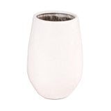 White Textured Vase (14975L A25) Zentique