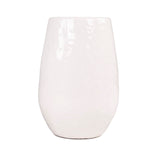 14975 White Textured Vase