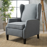 Christopher Knight Home® - Noble House - Wescott Contemporary Fabric Wingback Pushback Recliner