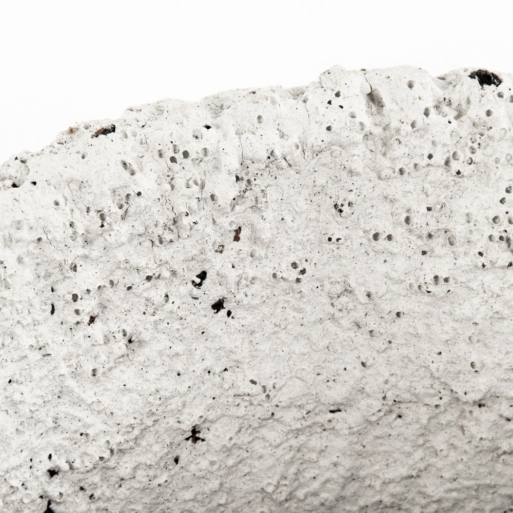 Zentique Distressed Grey And White Large Vase (14a124) – Rustic Charm Meets Modern Elegance For Any Space Distressed White ,Grey Terracotta 14a124