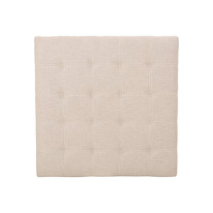 English Elm Upholstered Waffle Tufted Storage Ottoman with Birch Legs for Modern Living Rooms Wheat N757P377356I
