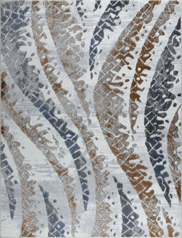 English Elm Nova Soft And Durable 5'3" X 7' Area Rug - Stain-Resistant, Kid & Pet-Friendly, Elegant Decor Piece B186P181159