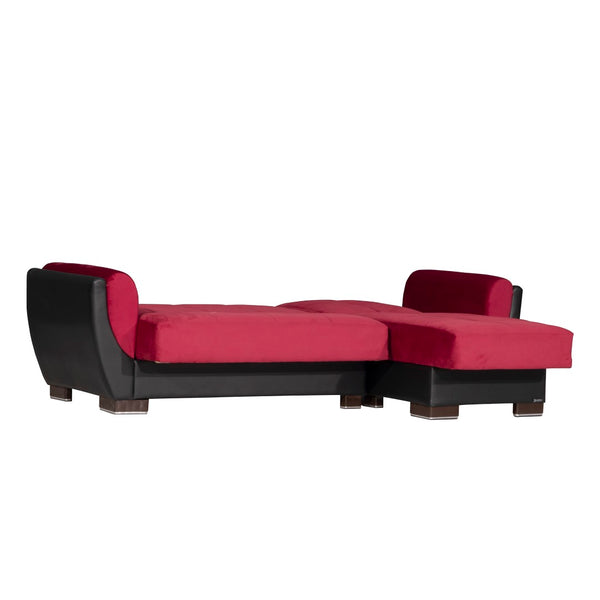 English Elm Primenest Upholstered Convertible Chaise Lounge With Storage - Stylish, Comfortable, And Versatile! B030P303520-GIGA