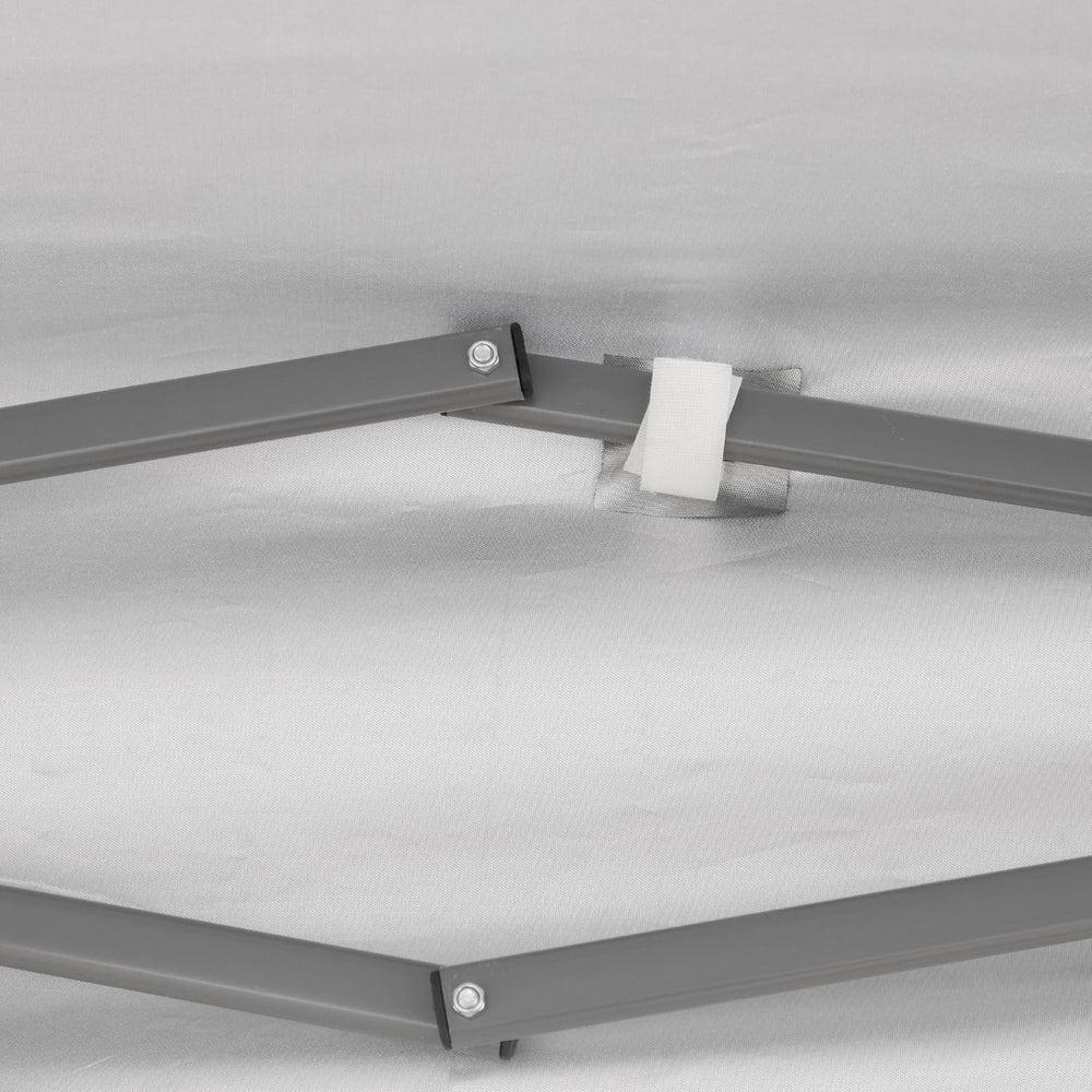 English Elm Outsunny 10' X 19.2' Heavy Duty Pop Up Canopy Tent For Events, Weddings, Bbqs - Quick Setup & Portable! W2225P174197-GIGA