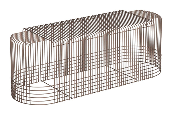 Zuo Modern Pitch Coffee Table Set - Modern Industrial Design, Durable Steel Frame, Versatile 3-piece Ensemble Bronze Steel 110323-zuo-modern