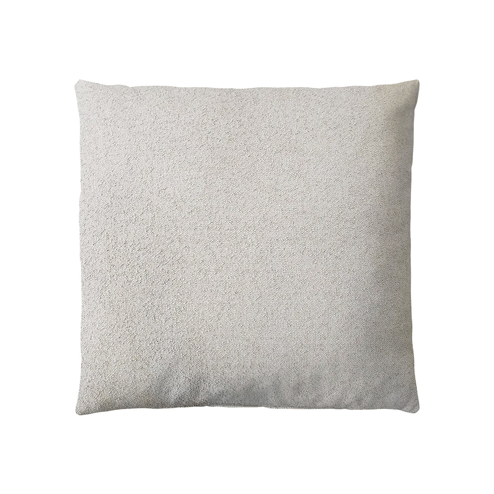 JLA Home Chapel Hill - Solid Feather-Filled Square Pillow 20x20 | Plush, Durable Polyester Shell, Tailored Modern Accent for Sofa Med Grey CH30-0030