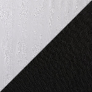 English Elm Clara-Charlotte Vintage White 3-Piece Dinette Set with Bamboo Top, Charcoal Upholstery, Industrial Chic B202S01487