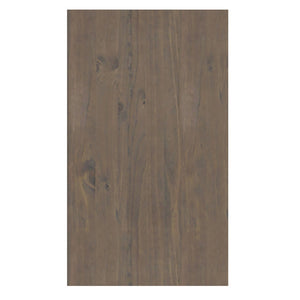 English Elm Ela Narrow End Table in Smoky Brown Wood, Handcrafted Solid Wood, Drawer & Open Shelf Storage, Transitional Style B136P203458