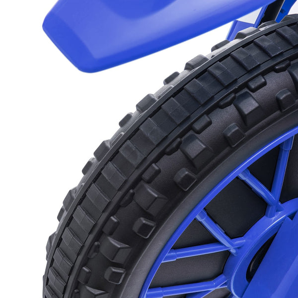 English Elm Aosom 12v Ride-on Dirt Bike for Kids with Training Wheels and Throttle Control W2225P200734