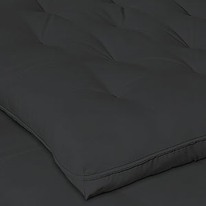 English Elm Jordan Full Size Innerspring Futon Pad with Foam Core and Cotton Batting Support B062P340723
