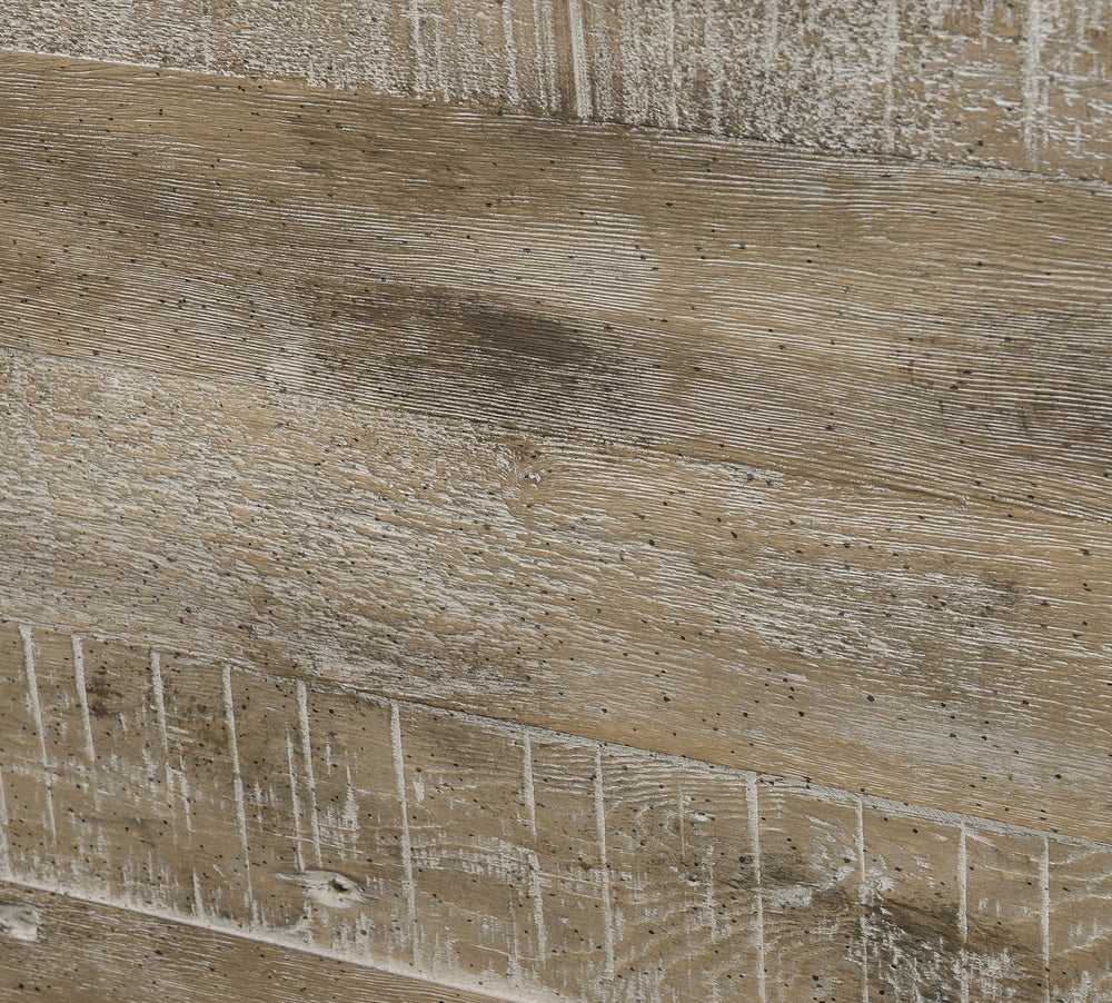 English Elm Wallace & Bay - Taupe Rustic Ladderback Dining Chairs Set of 2 – Solid Wood, Sandstone Buff Finish, Durable Easy-Care Design B2709P212371