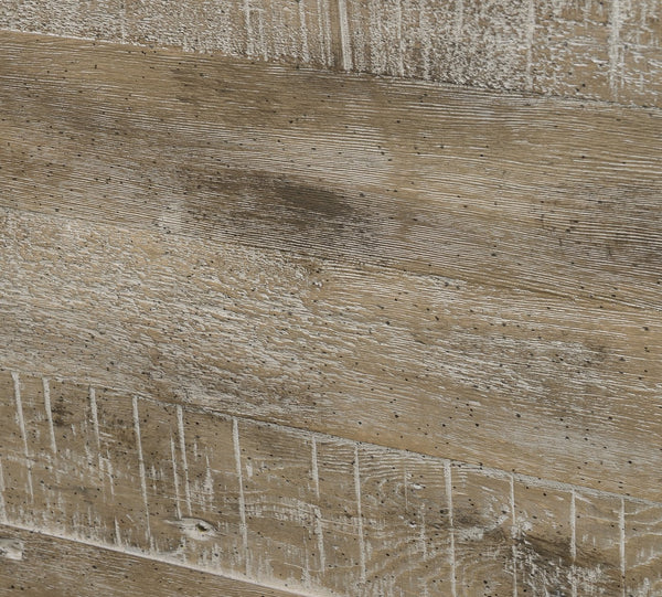 English Elm Wallace & Bay - Taupe Rustic Ladderback Dining Chairs Set of 2 – Solid Wood, Sandstone Buff Finish, Durable Easy-Care Design B2709P212371