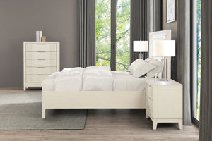 English Elm Strong Transitional Eastern King Panel Bed Walnut Rubberwood Carved Tall Headboard B2741S00924