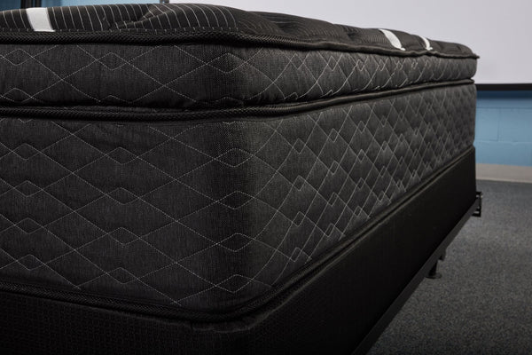 English Elm Restonic Comfortcare Hybrid Euro Top King Mattress with Gel Foam and Zoned Coil Support B123P242433