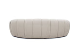 VIG Furniture Divani Casa Yolonda - Modern Curved Beige Fabric Sofa VGEV2126C-SOFA-C-01