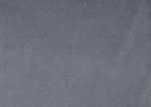 English Elm Set of 2 Counter Height Chairs with Diamond Stitch Velvet Upholstery and Sleek Black Metal Legs, 24" Seat Dark Gray 29.5 L x 26.25 W x 15.5 H B011P234284