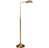 Robert Abbey Kinetic Brass Floor Lamp Antique Brass Finish Metal Shade