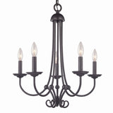 Montgomery 20'' Wide 5-Light Chandelier - Oil Rubbed Bronze 1505CH/10 Thomas