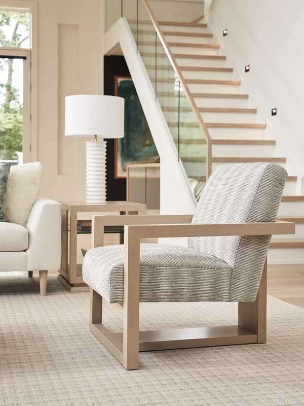 Lexington Tommy Bahama Home Flanders Chair - Embrace Relaxed Resort Living With Clean Lines And Elegant Sand Drift Finish  Wood 1508-11-42