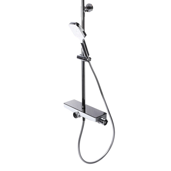 English Elm Triple Function Wall Mounted Shower System with Rainfall Handheld and Copper Body W2071P227920
