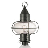 Classic Onion 22.5'' High 1-Light Outdoor Post Light - Gun Metal 1510-GM-SE Norwell