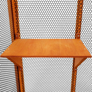 English Elm Detachable Cat Enclosure with Waterproof Roof Three Climb Platforms Patio Ready W2181P181958
