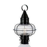 Classic Onion 17.5'' High 1-Light Outdoor Post Light - Black 1511-BL-SE Norwell