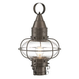 Classic Onion 17.5'' High 1-Light Outdoor Post Light - Bronze 1511-BR-CL Norwell