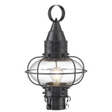 Classic Onion 17.5'' High 1-Light Outdoor Post Light - Gun Metal 1511-GM-CL Norwell