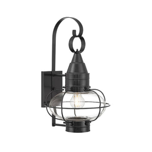 Classic  18.5'' High 1-Light Outdoor Sconce - Gun Metal 1512-GM-CL Norwell