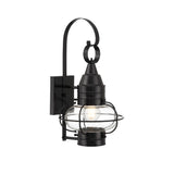 Classic Onion 16'' High 1-Light Outdoor Sconce - Black 1513-BL-SE Norwell